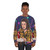 Eleven from Stranger Things Season 3 fan art printed on a sweatshirt - women