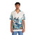 Legendary Frostfire Dragon Fish Hawaiian Shirt with Kawaii Fantasy Creatures - People Front