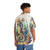 Legendary fantasy seahorse and deer in a Hawaiian shirt print - People Back
