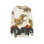 Elegant Flight Crane Sweatshirt with Nature and Landscape Design - hanging