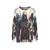 Assassin's Creed Three Assassins Painting Sweatshirt - hanging
