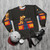 Electric Six 'Fire' Album Music Band Sweatshirt - flat lay
