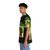Slitheen Hawaiian Shirt with Tropical Sci-Fi Print - People Left