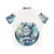Legendary Ape Thunderous Silver Hawaiian Shirt - Back