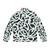 Maori Paua Puffer Jacket - Warm and stylish outerwear featuring Polynesian-inspired Maori art design - Back