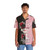 Dark Kawaii Hawaiian Shirt featuring a gothic anime-inspired design - People Front