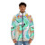 Lyra Heartstrings inspired puffer jacket with unicorn design - men front