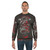 Asian dragon sweatshirt with martial arts inspired design - men