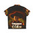 Children of the Corn themed Hawaiian shirt with spooky corn design - Back