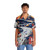 Jurassic themed Hawaiian shirt with vibrant prehistoric animals print - People Front