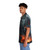 Dark gothic Hawaiian shirt with castle and moon design - People Left