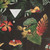 Jurassic classic Hawaiian shirt with dinosaur and floral pattern - Detail