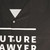 Future Lawyer wearing a Hawaiian-style shirt - Detail