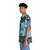 Jupiter Hammerheads Hawaiian Shirt featuring a shark and lighthouse design - People Left