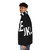 Luke rock band french puffer jacket, men's stylish winter jacket with french design - men side left