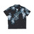 Dark blue Hawaiian shirt with a snowflake pattern