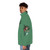 A cozy puffer jacket with a mermaid design for lucky and fashionable women. - men side left