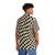 Retro wavy checkerboard pattern Hawaiian shirt - People Back
