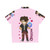 Chibi Hawaiian Shirt with Bright Colors and RPG Motifs - Back