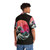 Retro wave hawaiian shirt featuring the famous Japanese Great Wave off Kanagawa design - People Back