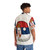 Serbia Countryball Hawaiian Shirt featuring the Serbian flag and cultural elements - People Back