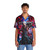 Dante from Devil May Cry V wearing a colorful, abstract Hawaiian shirt - People Front