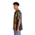Sequin Hawaiian shirt with tropical floral design - People Left
