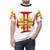 Stylized Portuguese Templar Cross design printed on a high-quality t-shirt - men front
