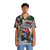 Barry Sheene Inspired Hawaiian Shirt featuring Retro MotoGP Motorsports Apparel Design - People Front