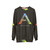 Ark Survival Evolved Sweatshirt featuring dinosaurs and video game logo - hanging
