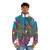 Puffer jacket featuring the iconic "Forever Changes" album art by the legendary 1960s band Love - men front