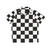 Checkered flag pattern hawaiian shirt for race car fans