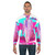 Archer Vice Palm 80s Sweatshirt featuring retro synthwave vaporwave design - men