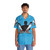 Blue Hawaiian Shirt for Men - People Front