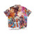 Barbenheimer 2023 Hawaiian Shirt with Retro Tropical Prints and Nuclear Explosion Motifs - Back