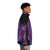 Cozy and stylish "Lost in the Woods" puffer jacket with nature and fantasy-inspired design - men side right
