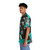 Lamelo Ball Hawaiian Shirt with Basketball Inspired Tropical Print - People Left