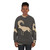 Antelope Legendary Animals Sweatshirt featuring colorful and abstract animal art design - women