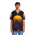 Cerberus Hades 80s Retro Hawaiian Shirt with Neon Tropical Print - People Front