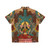 Lakshmi Goddess of Wealth Hawaiian Shirt - Back