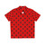 Ladybug pattern Hawaiian shirt