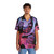 Celeste Indie Game Hawaiian Shirt with Space and Stars Design - People Front