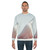 White dove bird sweatshirt with nature-inspired animal print design - men