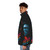 Loop Daddy Puffer Jacket featuring a funky, music-inspired design - men side left