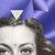 Joan Crawford Purple Background Hawaiian Shirt - Detail