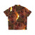 Scared Face Hawaiian Shirt - Back