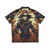 Scarecrow Hawaiian Shirt with Folktale Inspired Spooky Design