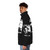 Shogun Assassin inspired puffer jacket with Lone Wolf and Cub graphics - men side left