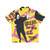"Retro '90s 'Doin The Do' Hawaiian Shirt featuring pop art and music design"