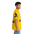 Scandinavian-inspired budget Hawaiian shirt with music and food themes in yellow color - People Pight